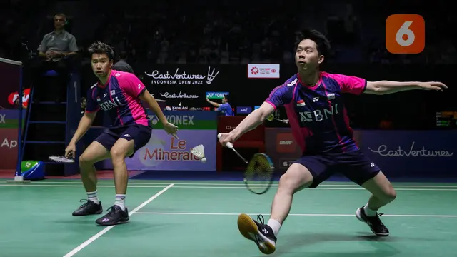 East Ventures Indonesia Open 2022: Marcus Fernaldi Gideon/Kevin Sanjaya Sukamuljo