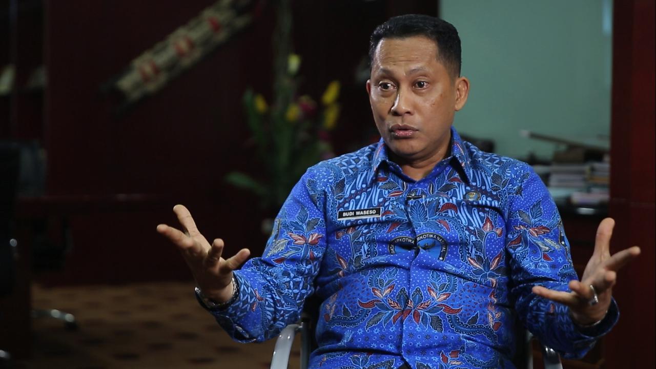 Kepala BNN Komjen Budi Waseso