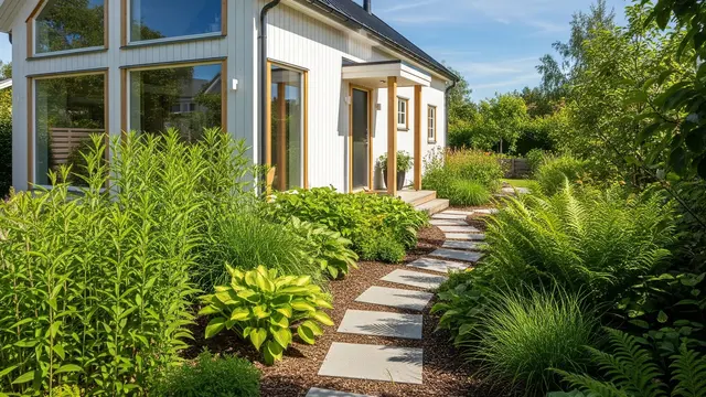 Desain Rumah Mungil Tapi Punya Kebun Luas