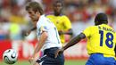 Saat itu, Timnas Inggris tengah menghadapi Ekuador di babak 16 besar. (AFP/Valery Hache)
