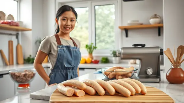 cara membuat sosis ayam