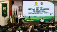Mentan Ajak Mahasiswa USU Jaga Swasembada Pangan Berkelanjutan
