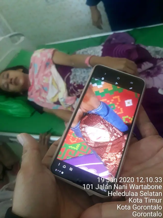 Polisi Gorontalo mengusut dugaan penculkan bayi oleh bidan kampung. (Foto: Liputan6.com/istimewa/Arfandi Ibrahim)