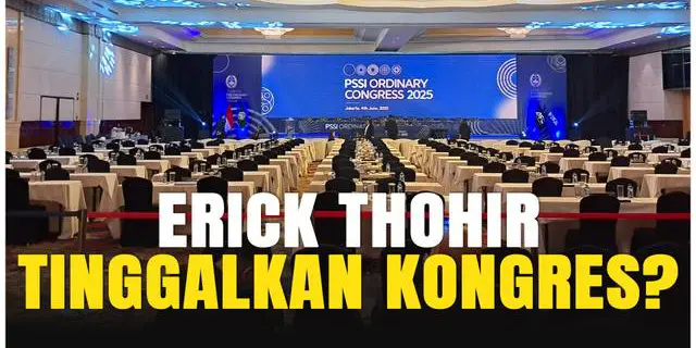 VIDEO: Kongres PSSI Molor 4 Jam! Erick Thohir Tinggalkan Lokasi?