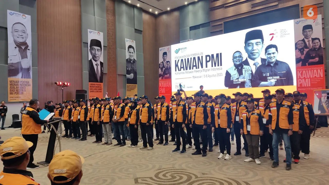 BP2MI lantik Kawan PMI (Liputan6.com/Fauzan)