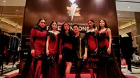 Migi Rihasalay dan Wisnu Aji Pamer Busana Mawar Hitam Berdarah di Face of Indonesia 2026