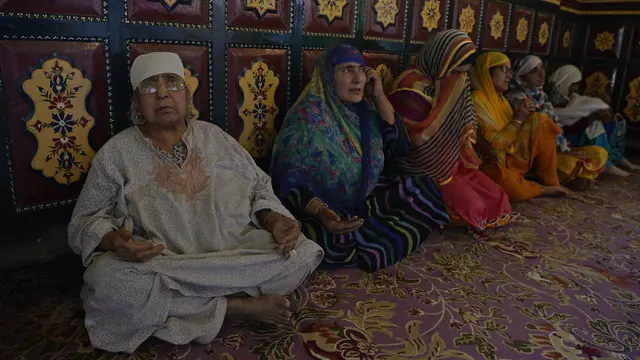 Muslim Kashmir Gelar Ziarah ke Makam Syekh Abdul Qadir Jaelani