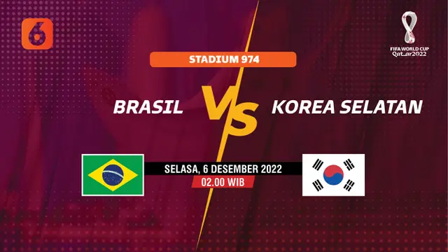 Brasil vs Korea Selatan