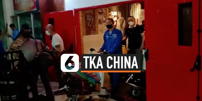 VIDEO: Viral, TKA China Tiba di Bandara Haluoleo Kendari