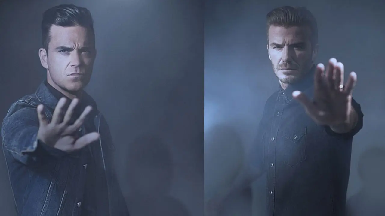 robbie williams dan david beckham kampanyekan lindungi anak-anak dari bahaya