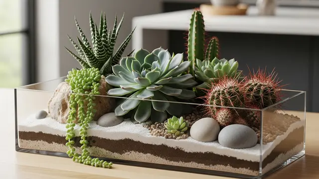 Model Kebun Mini untuk Keluarga Sibuk (AI)