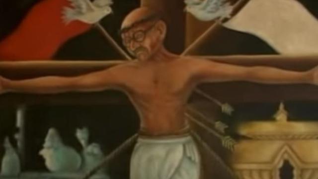 Melukis dengan Lidah, Karya-Karya Pria Ini Memukau