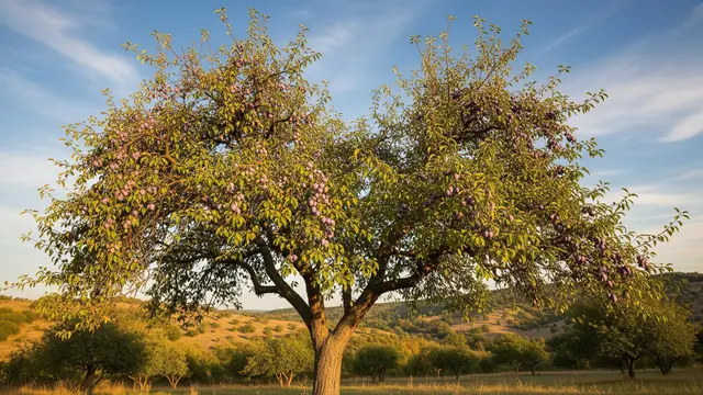 Pohon Plum (Prunus domestica)