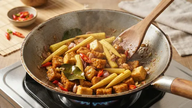 Resep Oseng Tempe Tahu Putren