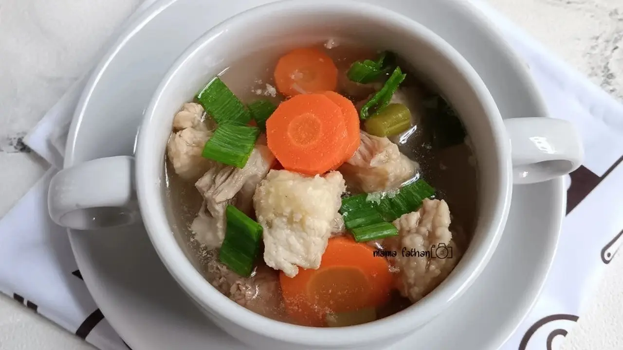Resep sup sandung lamur. (dok. Cookpad @mamafathan)