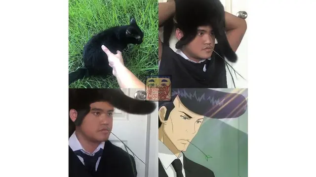 6 Cosplay Low Budget Libatkan Kucing Ini Kocak, Bikin Ketawa