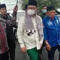 Zulkifli Hasan, Ketua Umum PAN Saat Menghadiri Acara Maulid Nabi Di Kota Serang, Banten. (Selasa,10/11/2020). (Yandhi Deslatama/Liputan6.com)