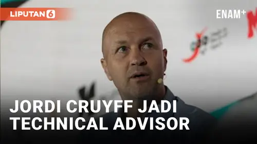  Jordi Cruyff Resmi Jadi Technical Advisor Timnas Indonesia