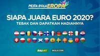Yuk, ikutan tebak siapa juara Euro 2020 dan dapatkan hadiahnya.