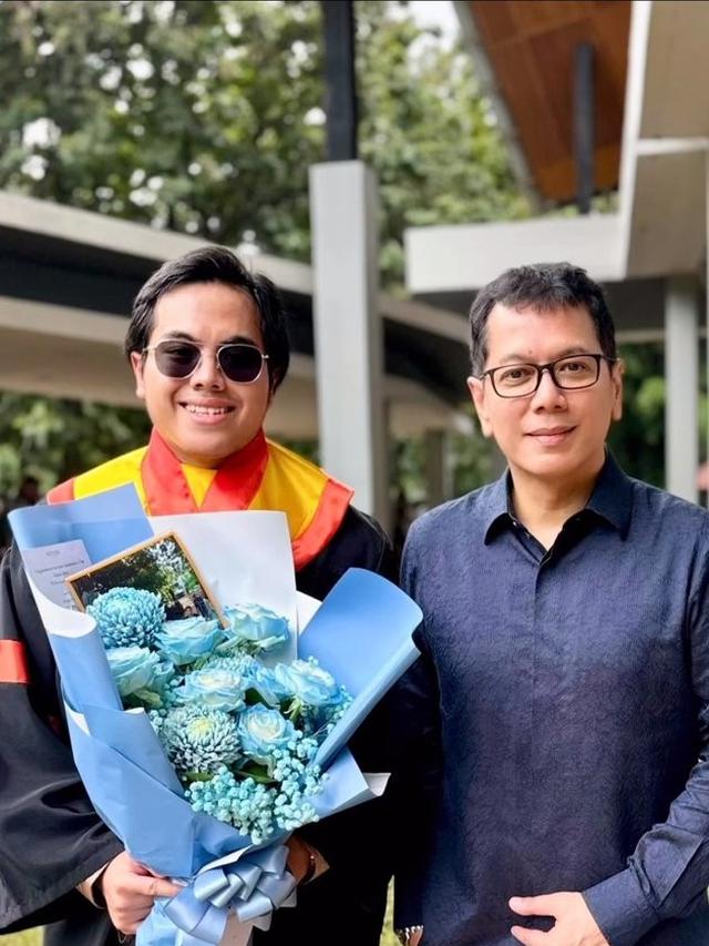 Potret Salva bersama dengan Wishnutama (Sumber: Instagram/wishnutama)