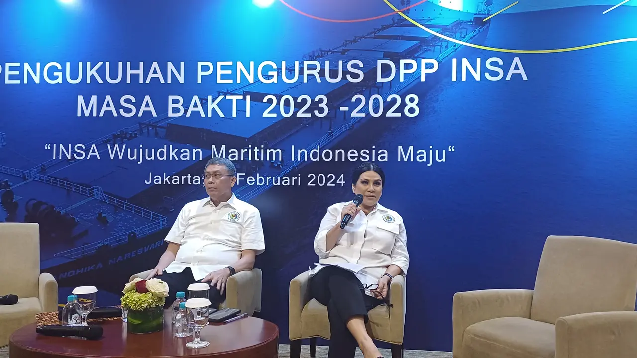 Acara Pengukuhan Pengurus DPP INSA masa bakti 2023-2028 di Djakarta Theater, Jakarta, Kamis (29/2/2024). (Foto: Liputan6.com/Maulandy R)