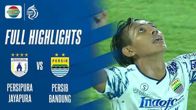 Berita Video, Highlights BRI Liga 1 Pekan 23 antara Persib Bandung Vs Persipura Jayapura pada Jumat (18/2/2022)