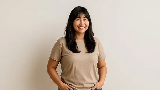 Model Rambut Layer Panjang Berponi Wajah Bulat untuk Usia 30 Tahun/via ChatGPT