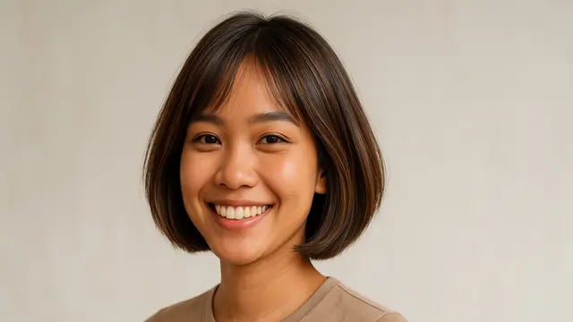 Model Rambut Parisian Bob, Tren Rambut Pendek 2025 untuk Wanita/ Ilustrasi AI