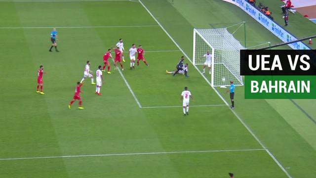 Berita video highlights laga pembuka Piala Asia 2019, UEA (Uni Emirat Arab) melawan Bahrain yang berakhir dengan skor 1-1, Sabtu (5/1/2019).