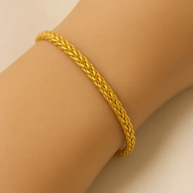 Model Gelang Emas Rantai 24 Karat 5 Gram