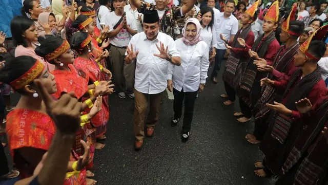 Salawat Badar Sambut Edy Rahmayadi di Tapanuli Tengah