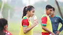 Kini Safira tengah mengikuti seleksi Timnas Wanita Indonesia yang diproyeksikan untuk SEA Games 2019 dan Piala AFF 2020 mendatang. (Liputan6.com/IG/@shafiraikaputri13)