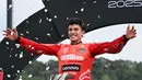 Gelar ini menjadi yang ketujuh diraih Marc Marquez sepanjang kariernya. (Toshifumi KITAMURA/AFP)