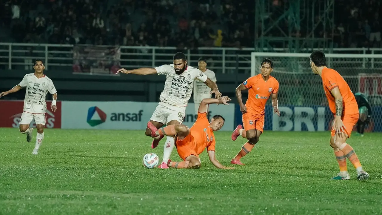 Borneo FC vs Bali United, BRI Liga 1 2023/2024