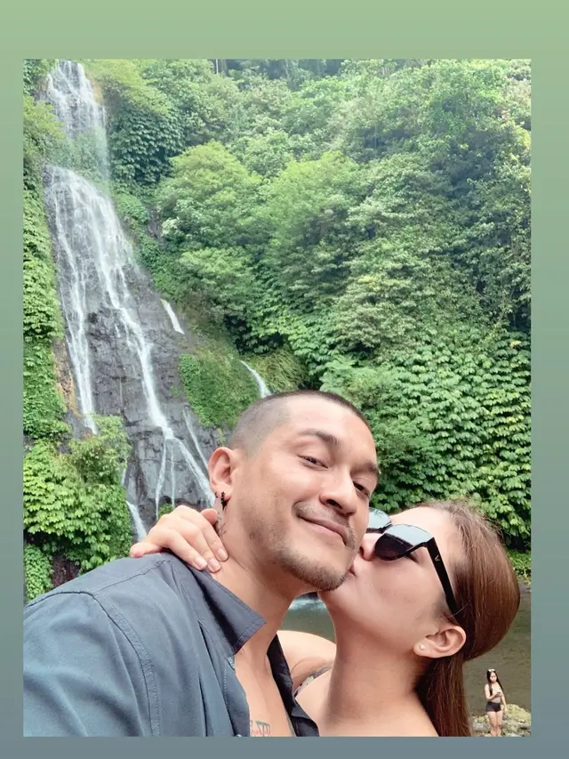 6 Momen Romantis Miller Khan dan Farina Rebecca Jalani Bulan Madu di Bali