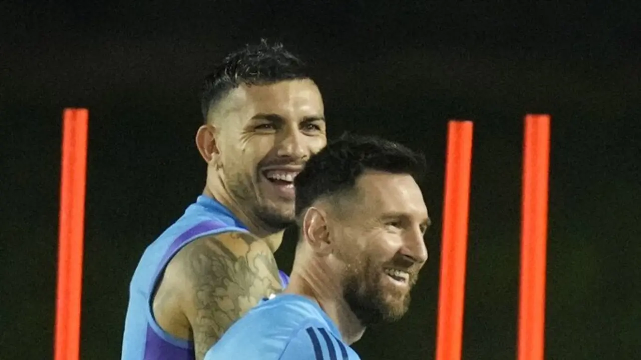 Sesi Latihan Messi Cs Jelang Duel Berat dengan Belanda di Perempat Final Piala Dunia 2022