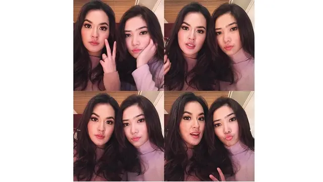 Potret Kedekatan Raisa dan Isyana Sarasvati (sumber: instagram/@isyanasarasvati)