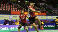 Ganda putri Indonesia, Nitya Krishinda Maheswari/Yulfira Barkah, tersingkir pada babak pertama Hong Kong Terbuka Super Series 2017, Rabu (22/11/2017). (PBSI)