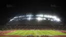 Suasana laga Liga Premier Malaysia antara Felcra FC melawan PDRM di Stadion Shah Alam, Selangor, Jumat (2/2/2018). Kedua klub bermain imbang 1-1. (Bola.com/Vitalis Yogi Trisna)