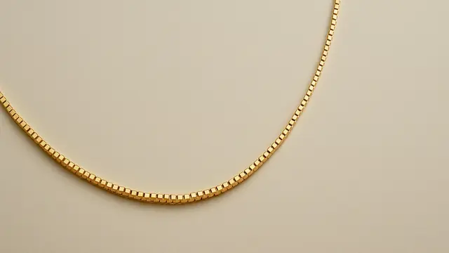 Model Kalung Rantai Emas Panjang/Ilustrasi oleh AI