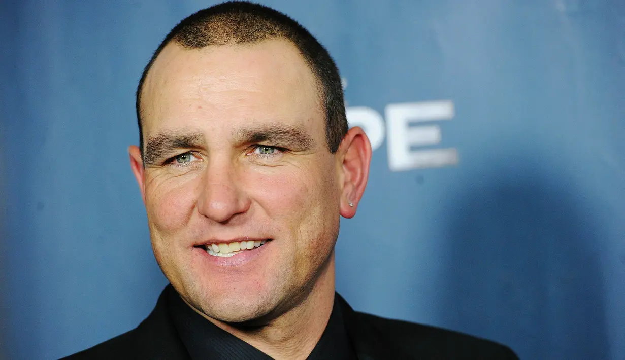 7. Vinnie Jones - “X-Men The Last Standing” merupakan film besar yang pernah dibintangi mantan pemain Chelsea ini. (AFP/Jason Merrit)