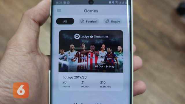 Aplikasi prediksi sepakbola LaLiga SportsHero