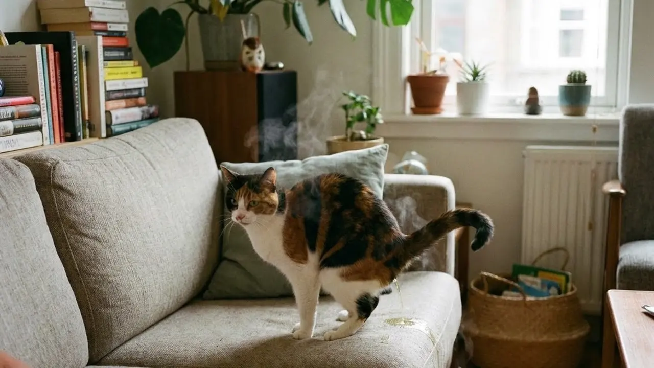 Cara Cepat Mengatasi Bau Pipis Kucing saat Kepepet