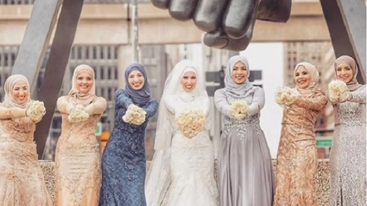 Gaun Pengantin Muslimah 