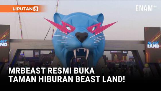 MrBeast Resmikan Taman Hiburan Beast Land di Riyadh