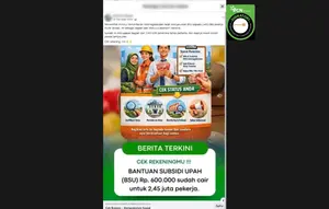 Hoaks BSU 2026 Beredar di Medsos, Simak Faktanya Agar Tidak Tertipu