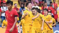 Timnas Indonesia U-16 harus mengakui keunggulan Australia pada perempat final Piala Asia U-16 2018. (AFC)