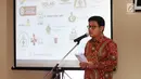 Direktur Utama RSPSC, DR Dany Amrul Ichdan memberi keterangan saat menggelar perjanjian kerjasama di Jakarta, Selasa (20/6). Kerjasama ini dilakukan untuk meningkatkan pelayanan kesehatan kepada masyarakat. (Liputan6.com/Angga Yuniar)