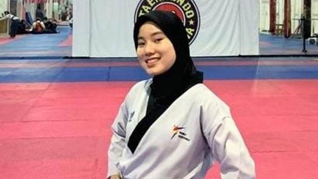 Atlet Taekwondo Jateng asal Banyumas, Besta Noviana. (Foto: Liputan6.com/KONI Banyumas)