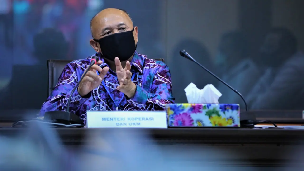 Menteri Koperasi dan UKM Teten Masduki